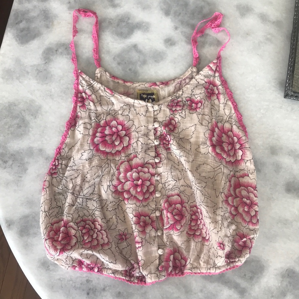 Free people flower top size Small🌸